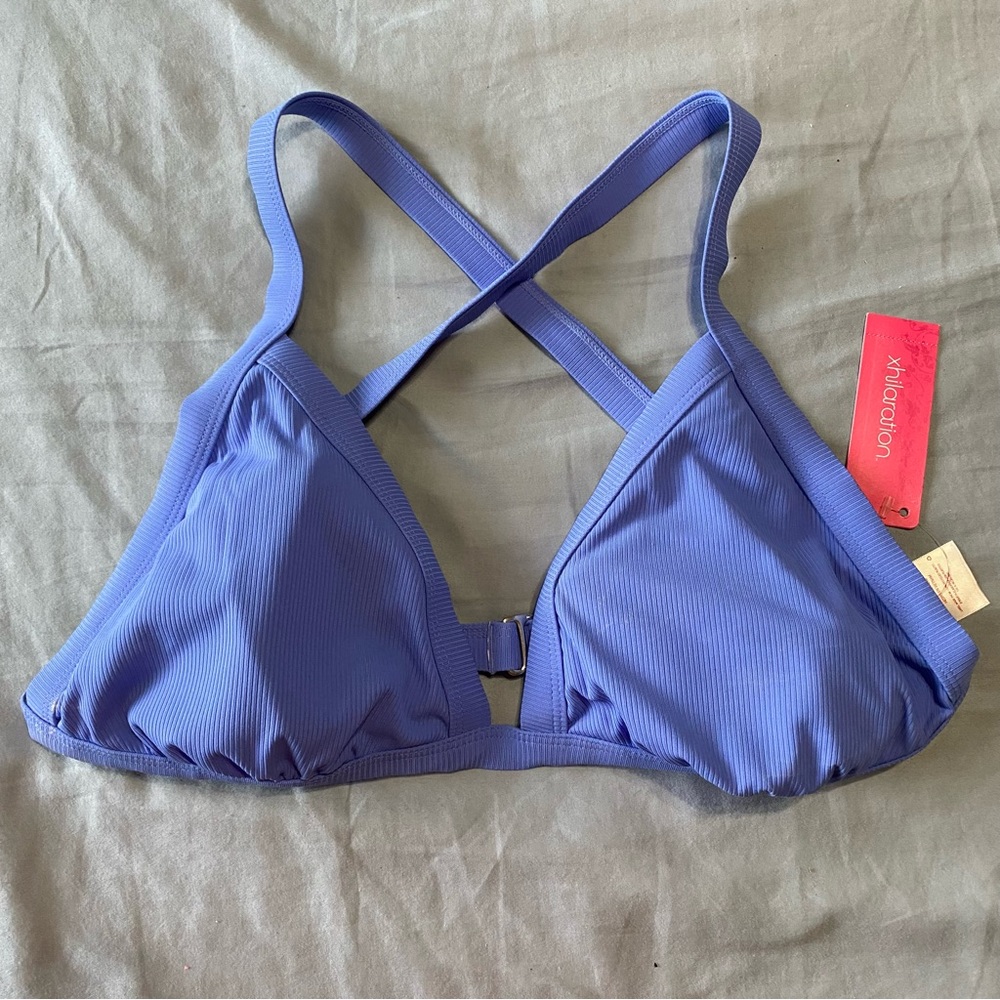 Blue Bikini Top